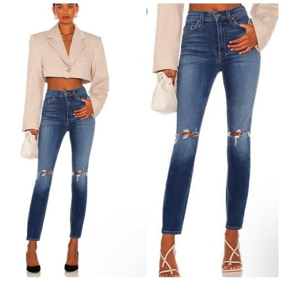 GRLFRND Kendall Jeans in Forever or Never Wash size 26 - Picture 1 of 12